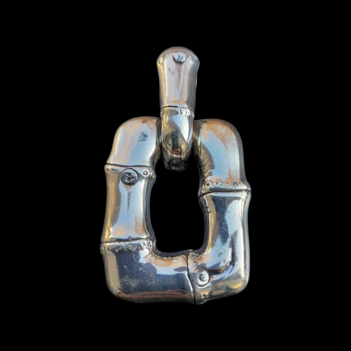 John Hardy Sterling Silver Bamboo pendant