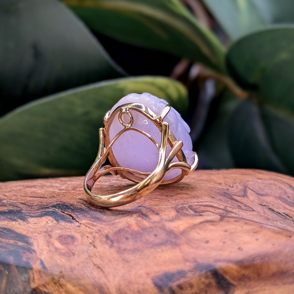 Lavender Jadeite Ring