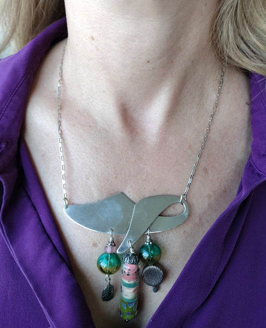 Artisan crafted Necklace with Taxco Sterling Silver Pendant