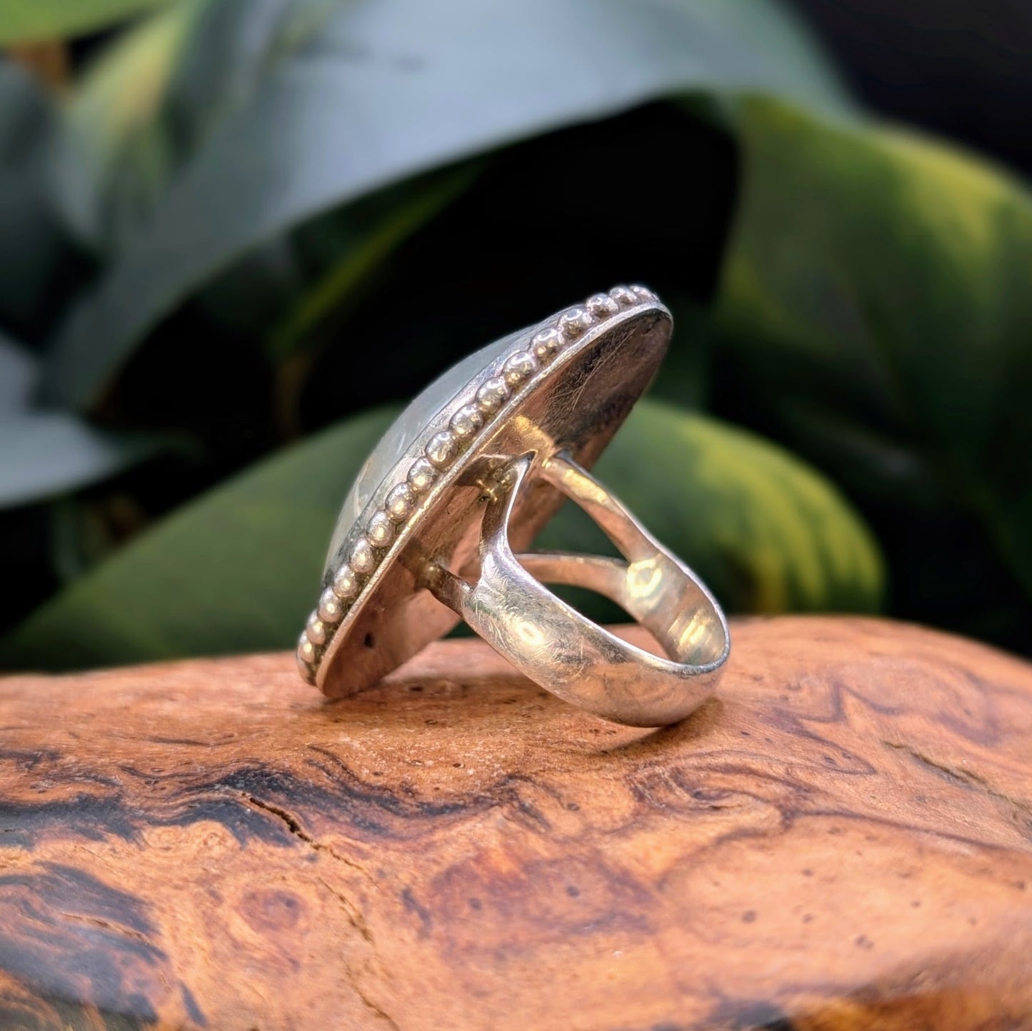 Fresh Water Blister Pearl Ring