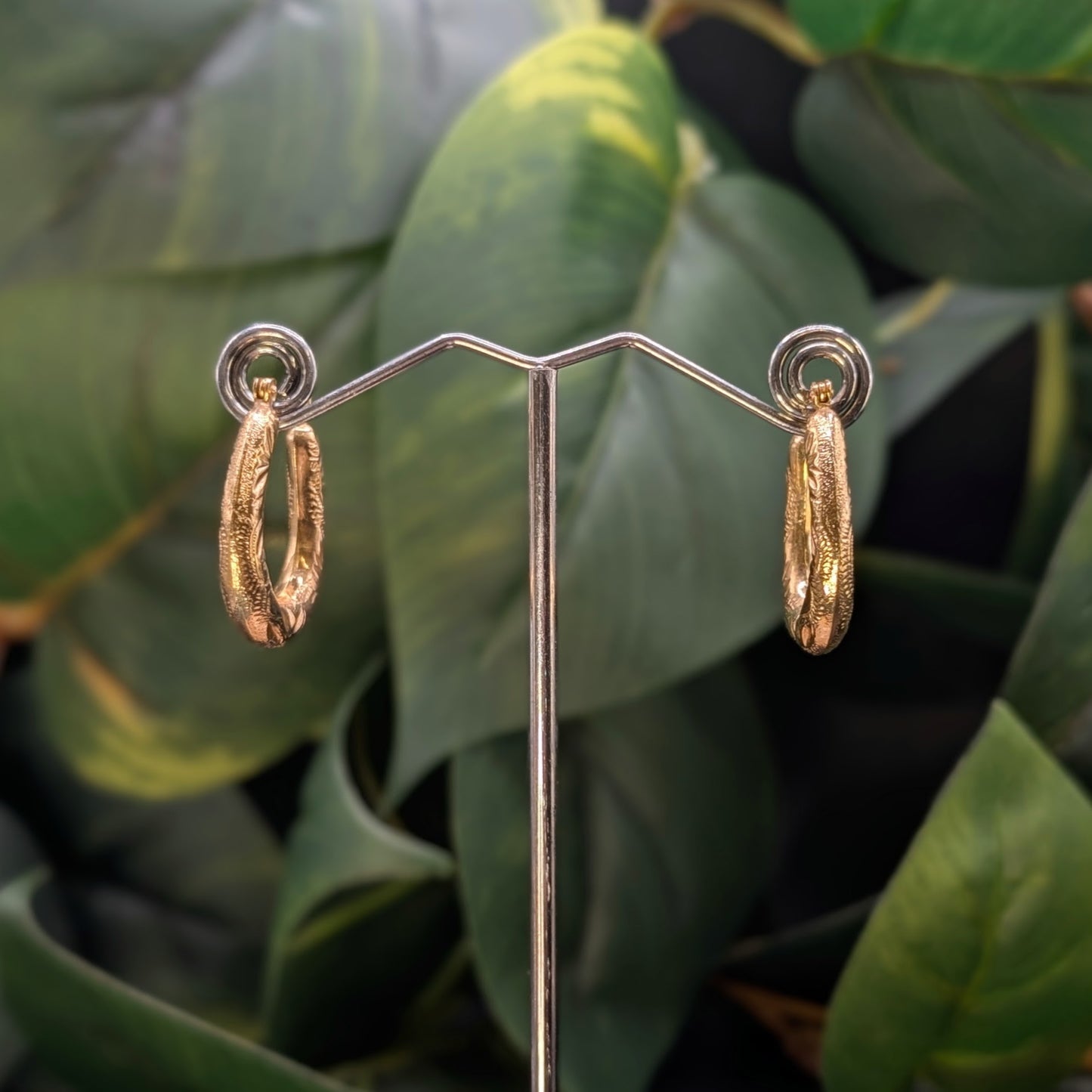14K Gold Hoop Earrings