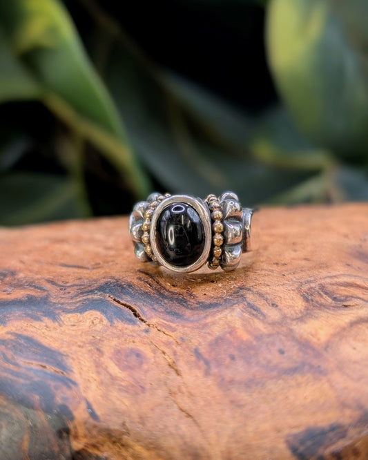 Lagos Onyx Ring