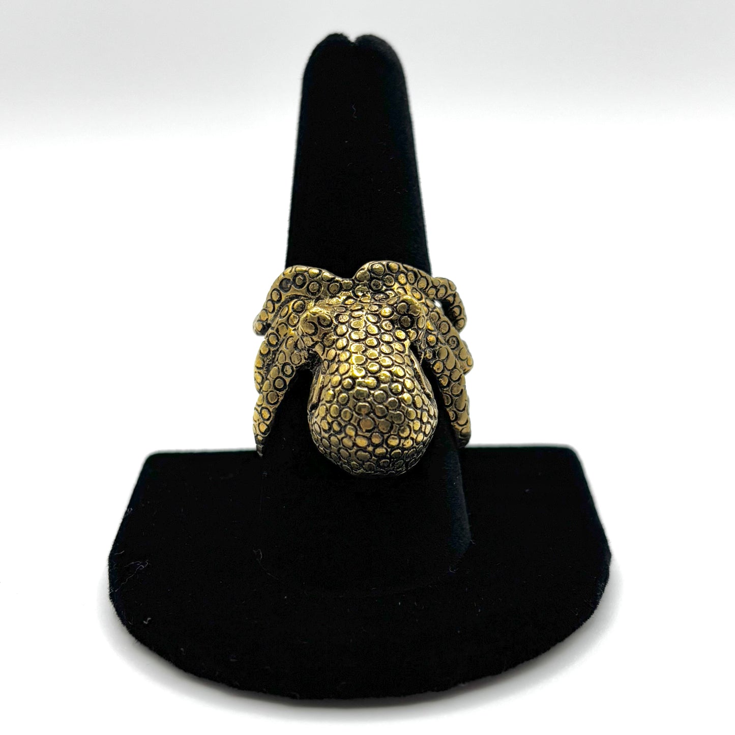 Brass Octopus Ring