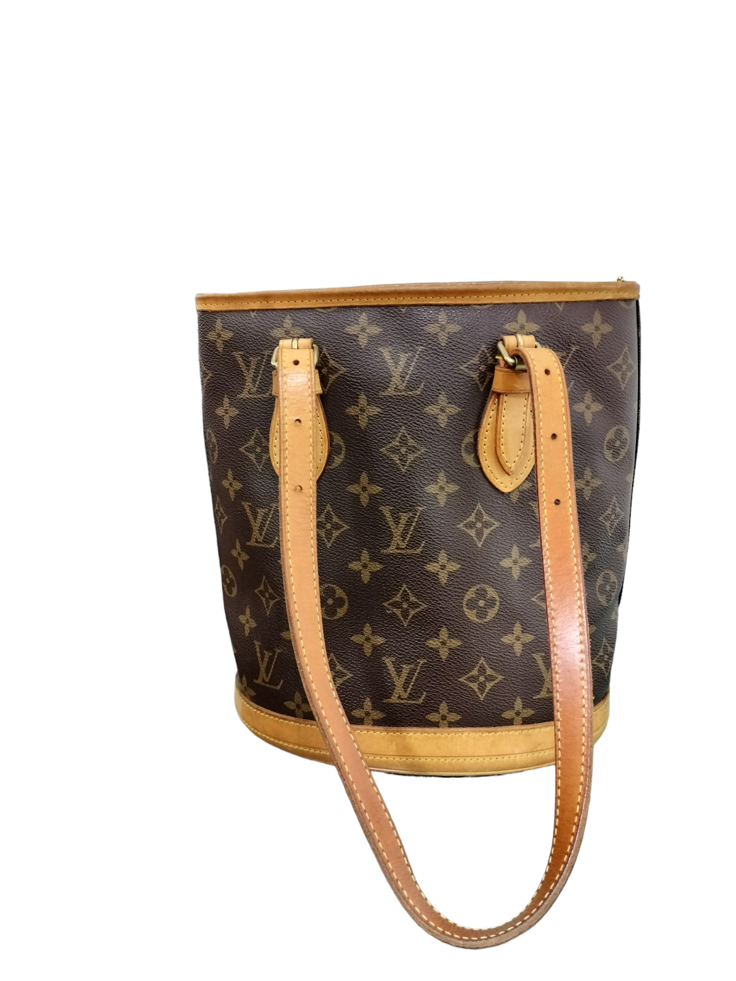 Louis Vuitton Monogram Petit Bucket Purse