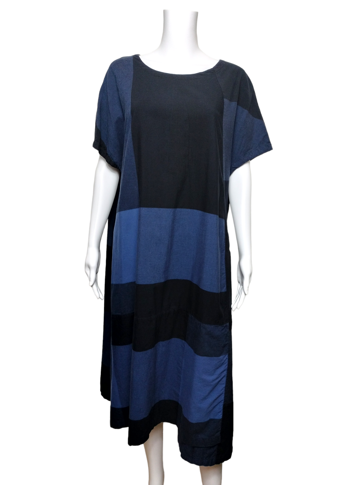 Moyuru Black/Blue Dress Size M